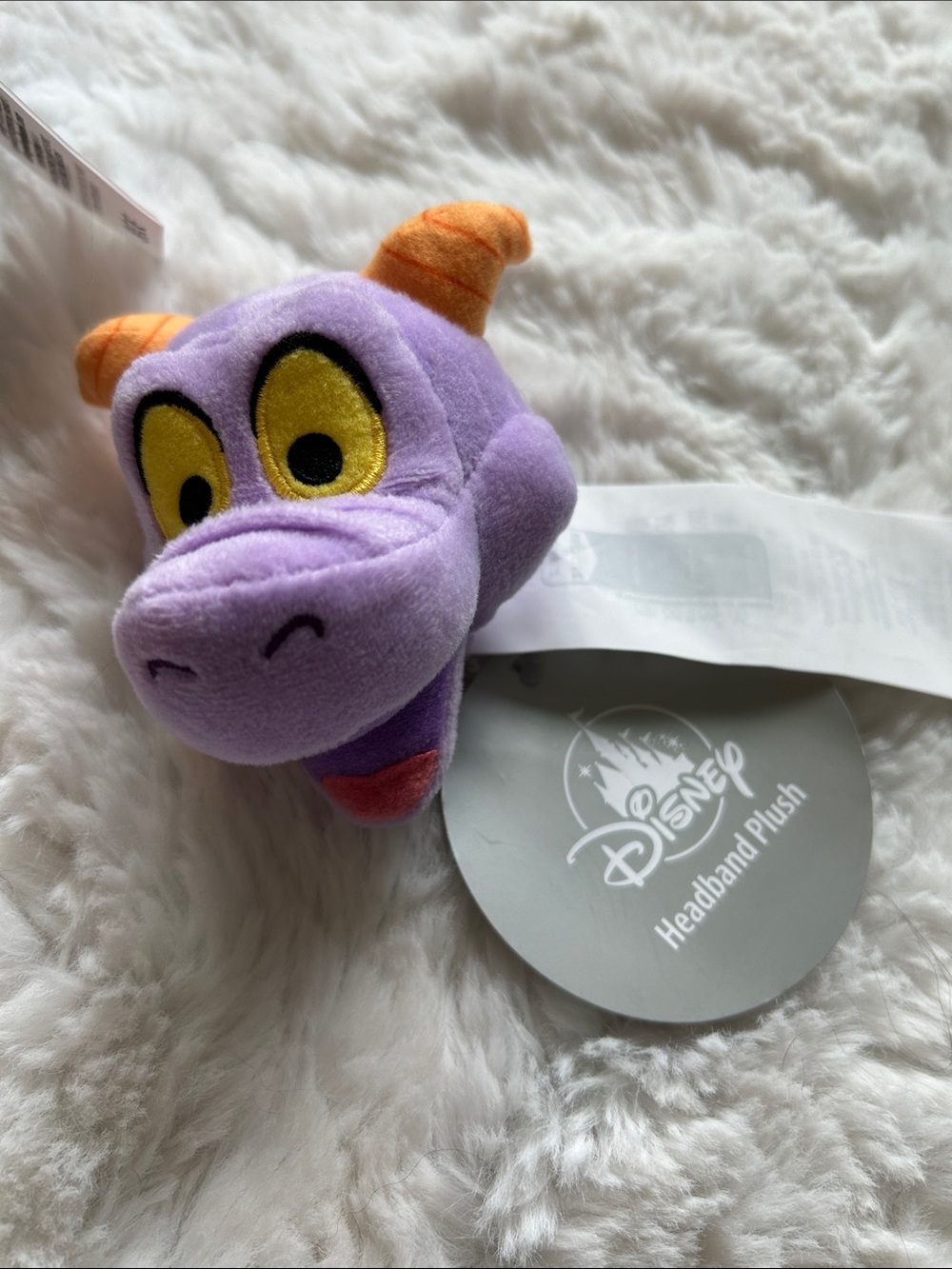Walt Disney World Plush Headband with Orange Bird and Figment Accents - Picture 4 of 4